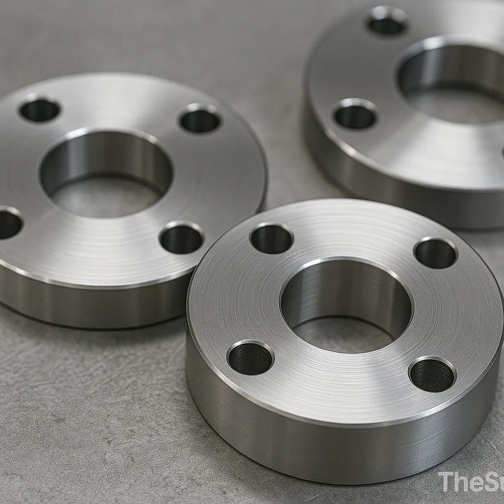 CNC turned stainless steel flanges — TheSupplier